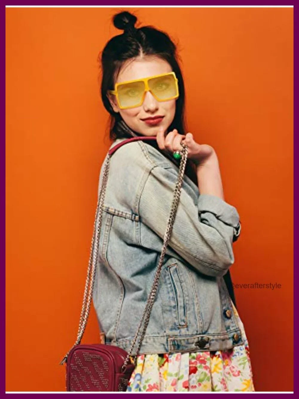 Oversized Square Sunglasses 9 Pair Acrylic Plastic Retro Vintage UV Protection